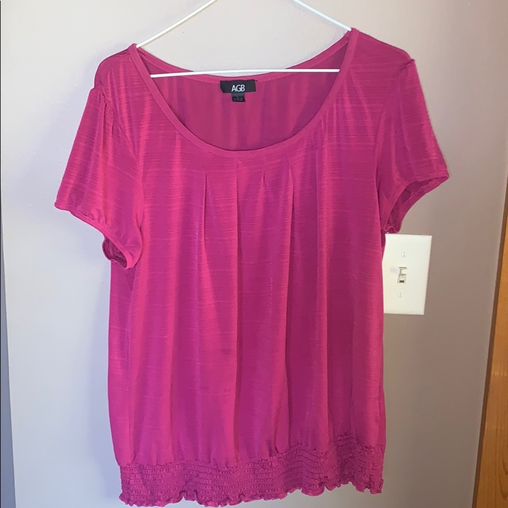 Pink dressy shirt